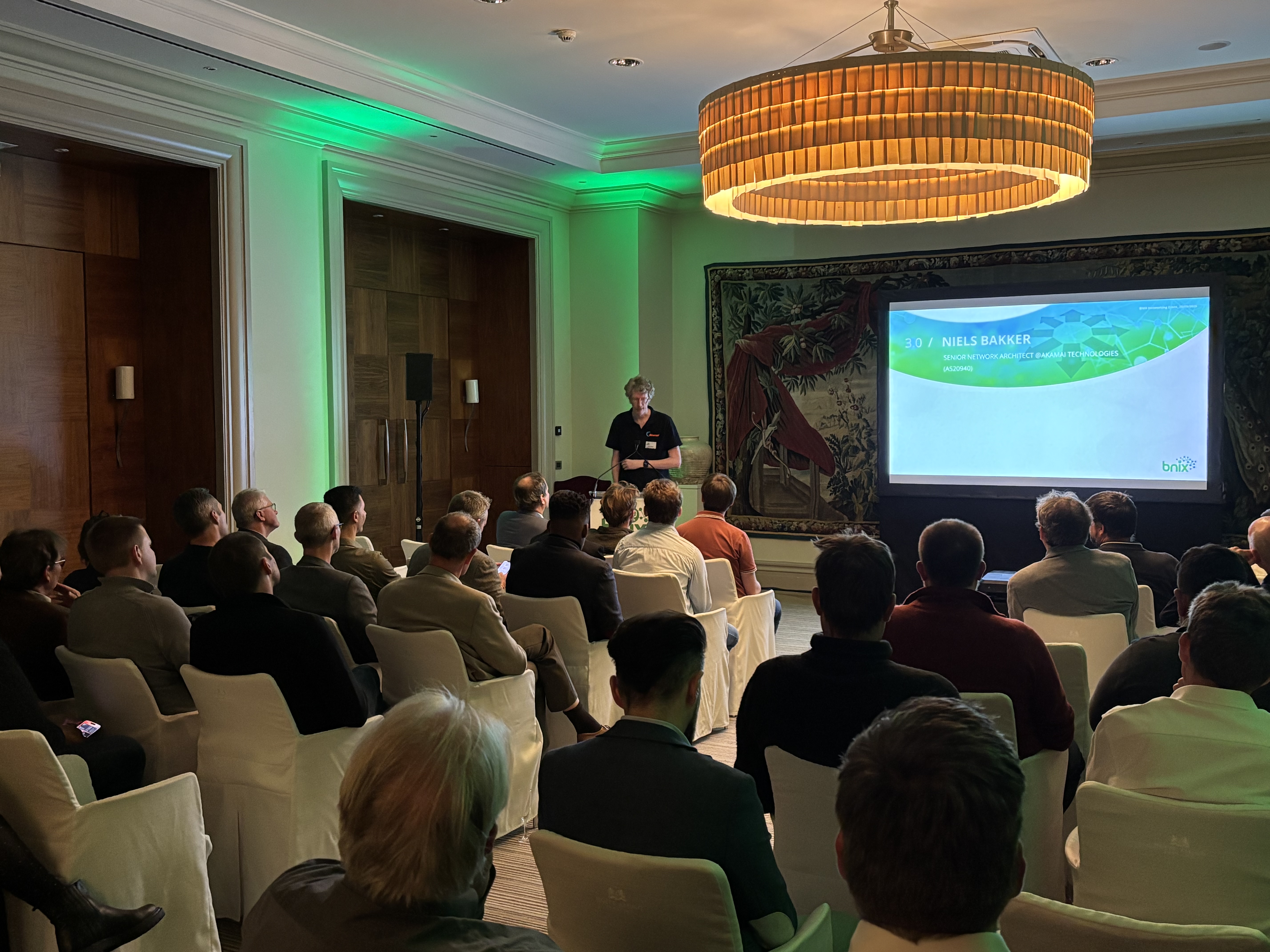 Presentation of Niels Bakker at the BNIX Event